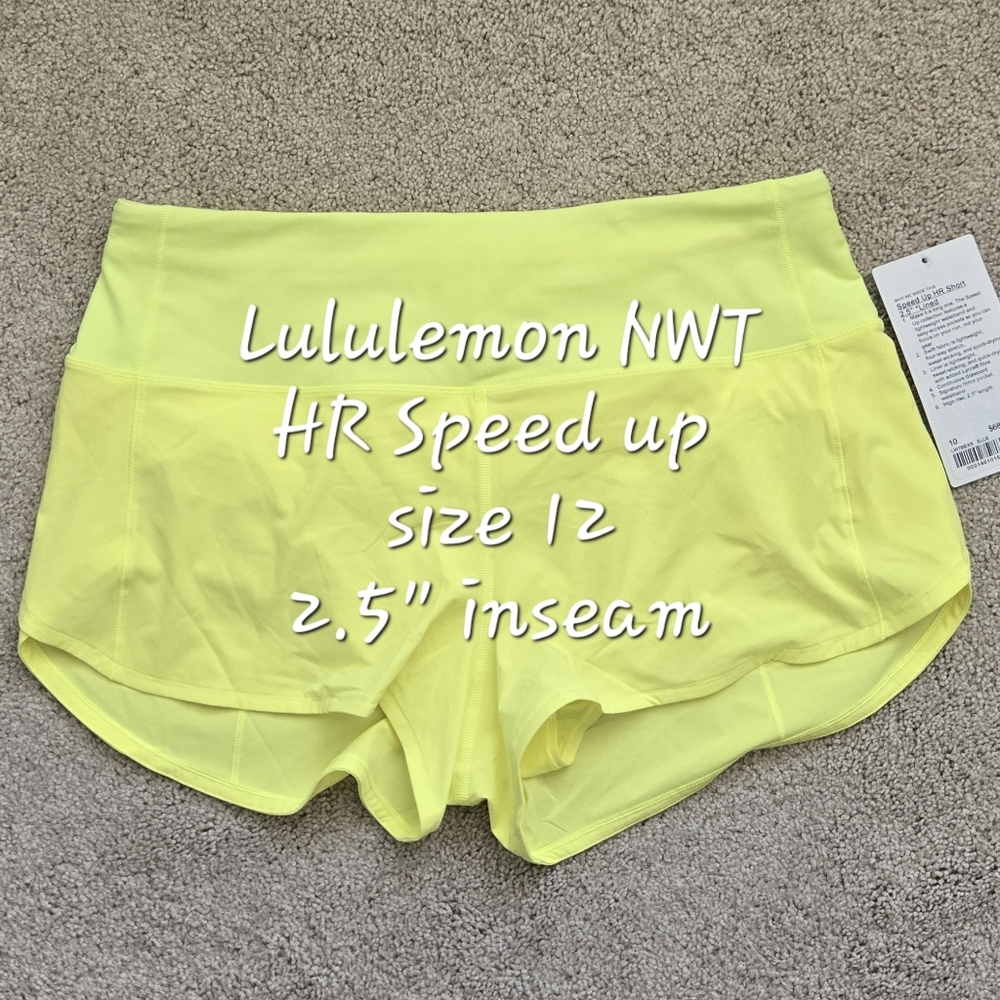 Lululemon Speed up shorts